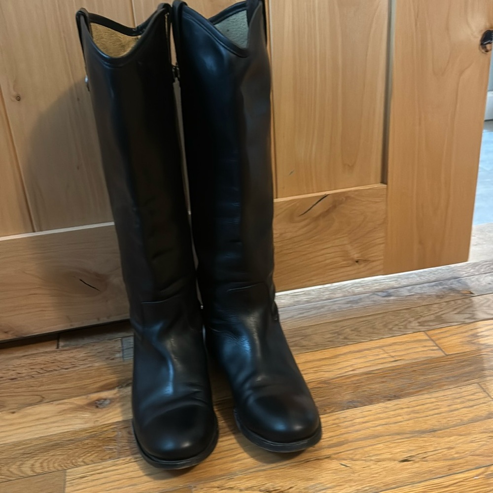 Frye Melissa Button boots black